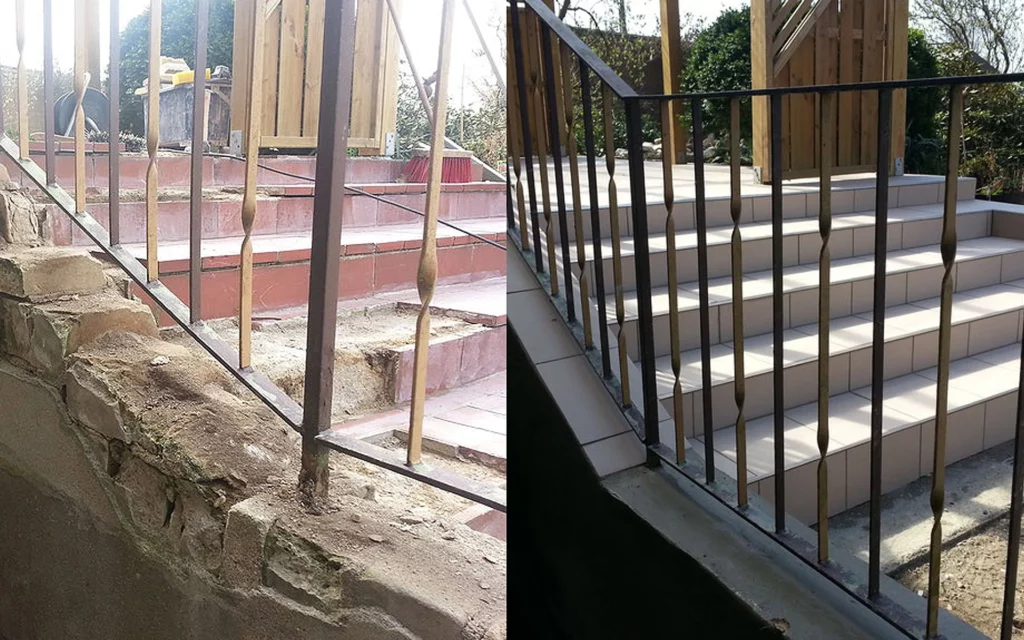 Terrassensanierung Referenz